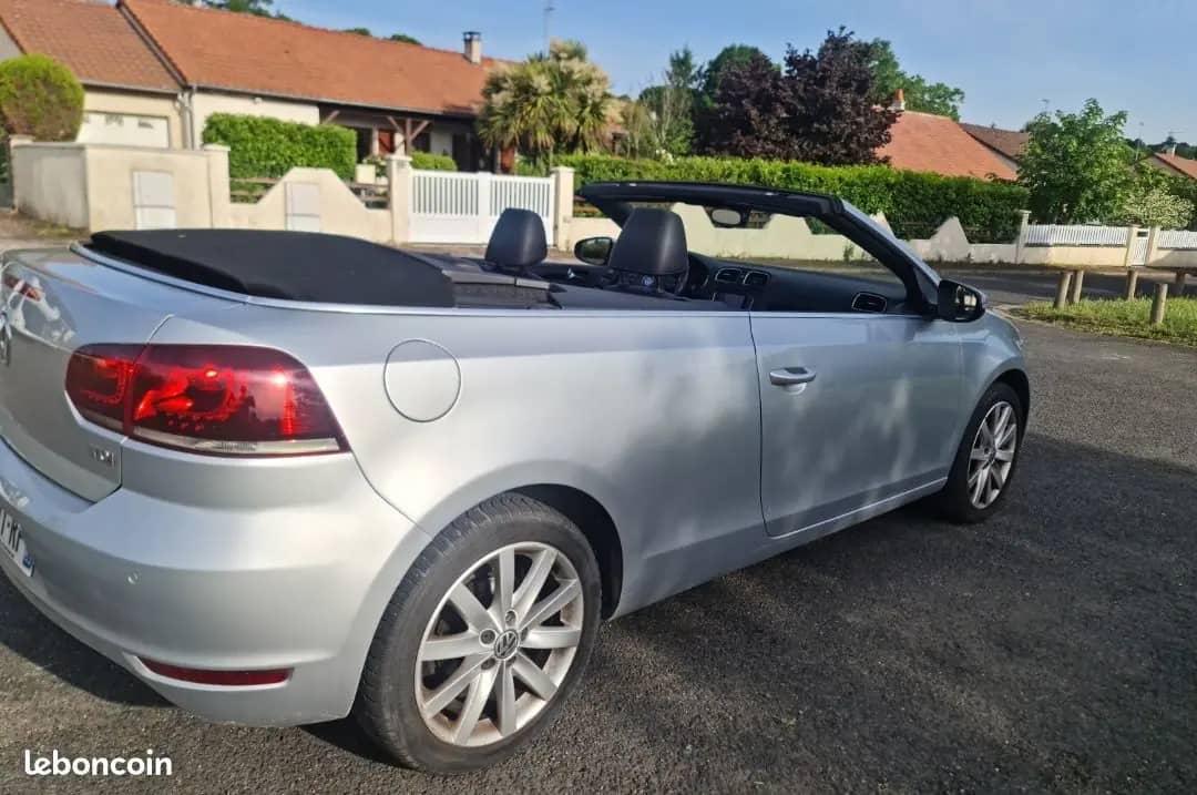 Golf 6 + cabriolet excellent état contrôle technique ok et rien à prév · photo 2