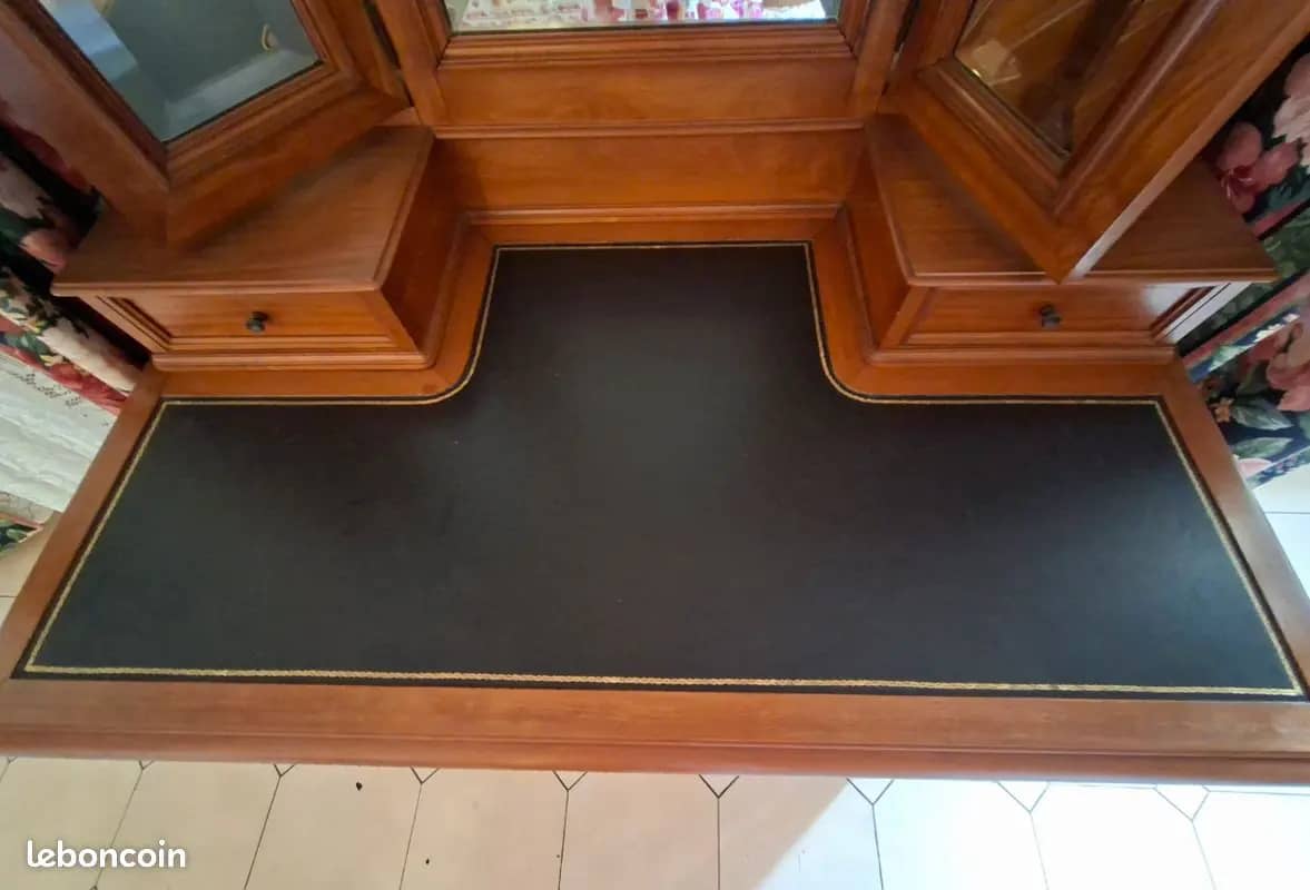 coiffeuse ancienne en poirier · photo 4