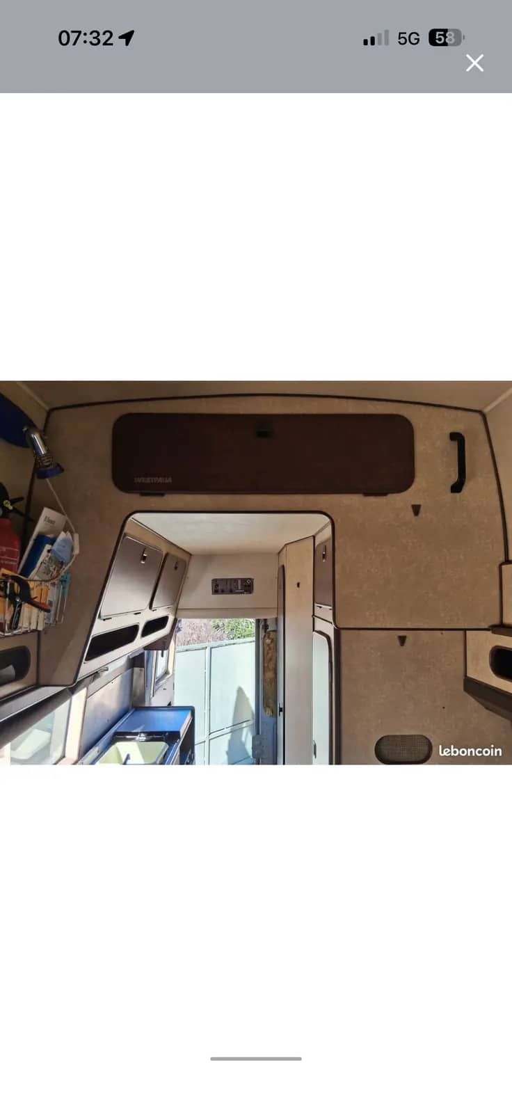 Camping car fourgon Mercedes 209d James cook westfalia van Life · photo 3