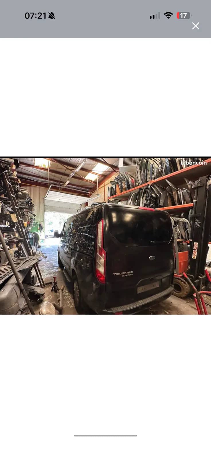 Toute pièce de Ford transit custom hybride · photo 2
