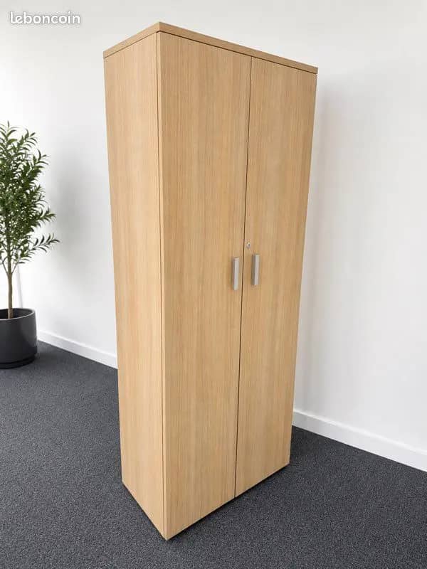 Armoire professionnelle en Bois – 200 x 80 x 44 cm · photo 2