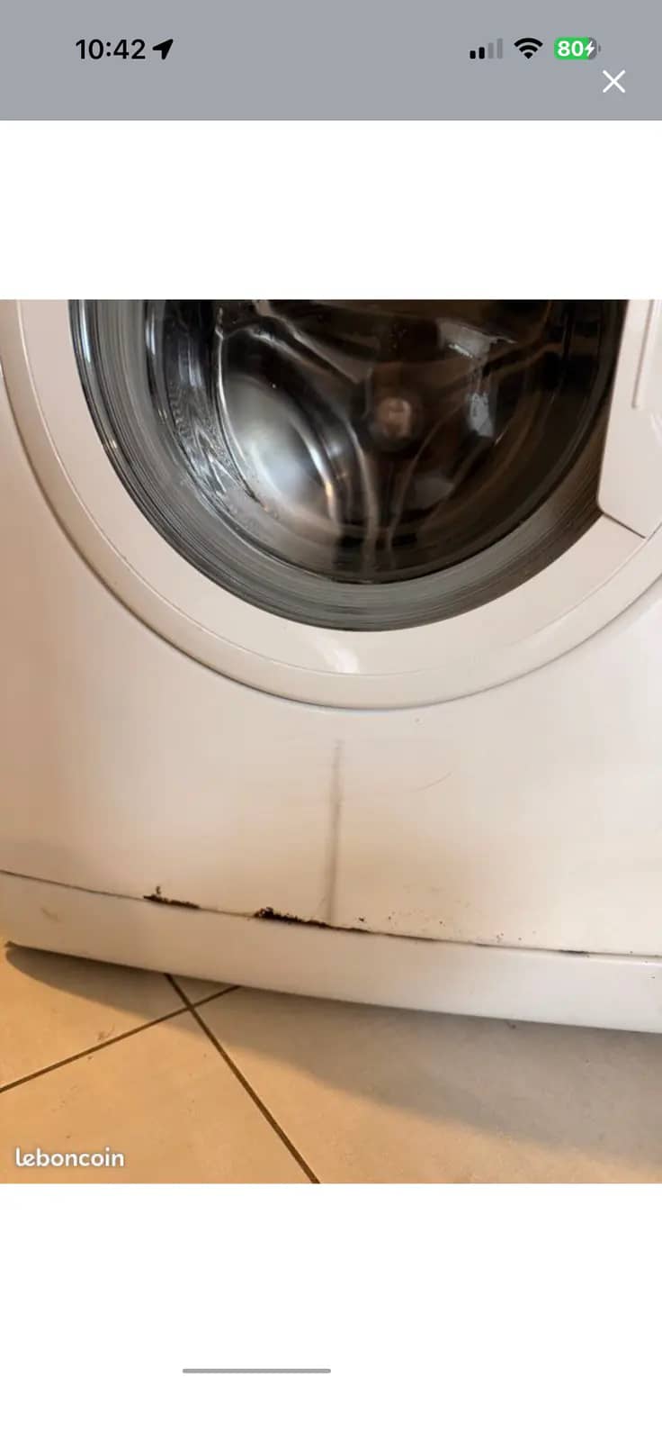Lave linge whirpool 8kg · photo 2