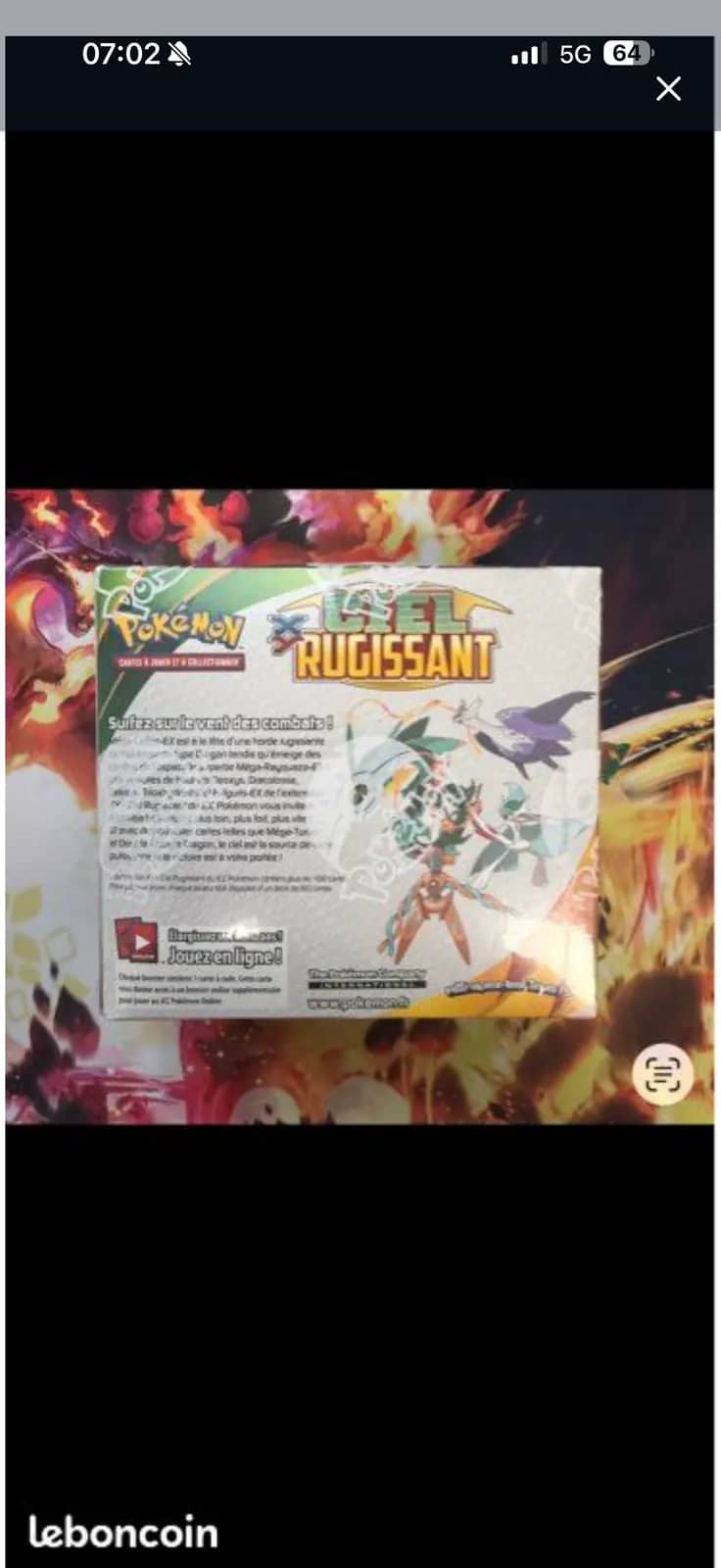 Display Pokémon ciel rugissant FR · photo 3