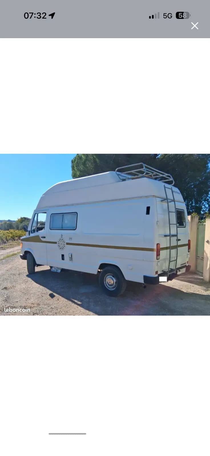 Camping car fourgon Mercedes 209d James cook westfalia van Life · photo 2