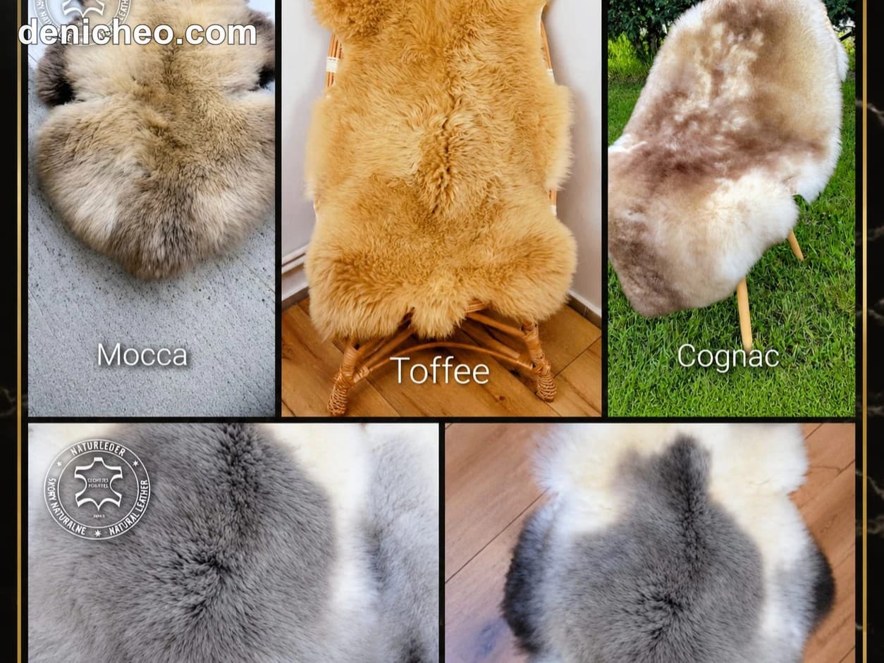 Collection MELIERT, peaux de mouton naturelles de qualité supérieure · photo 1
