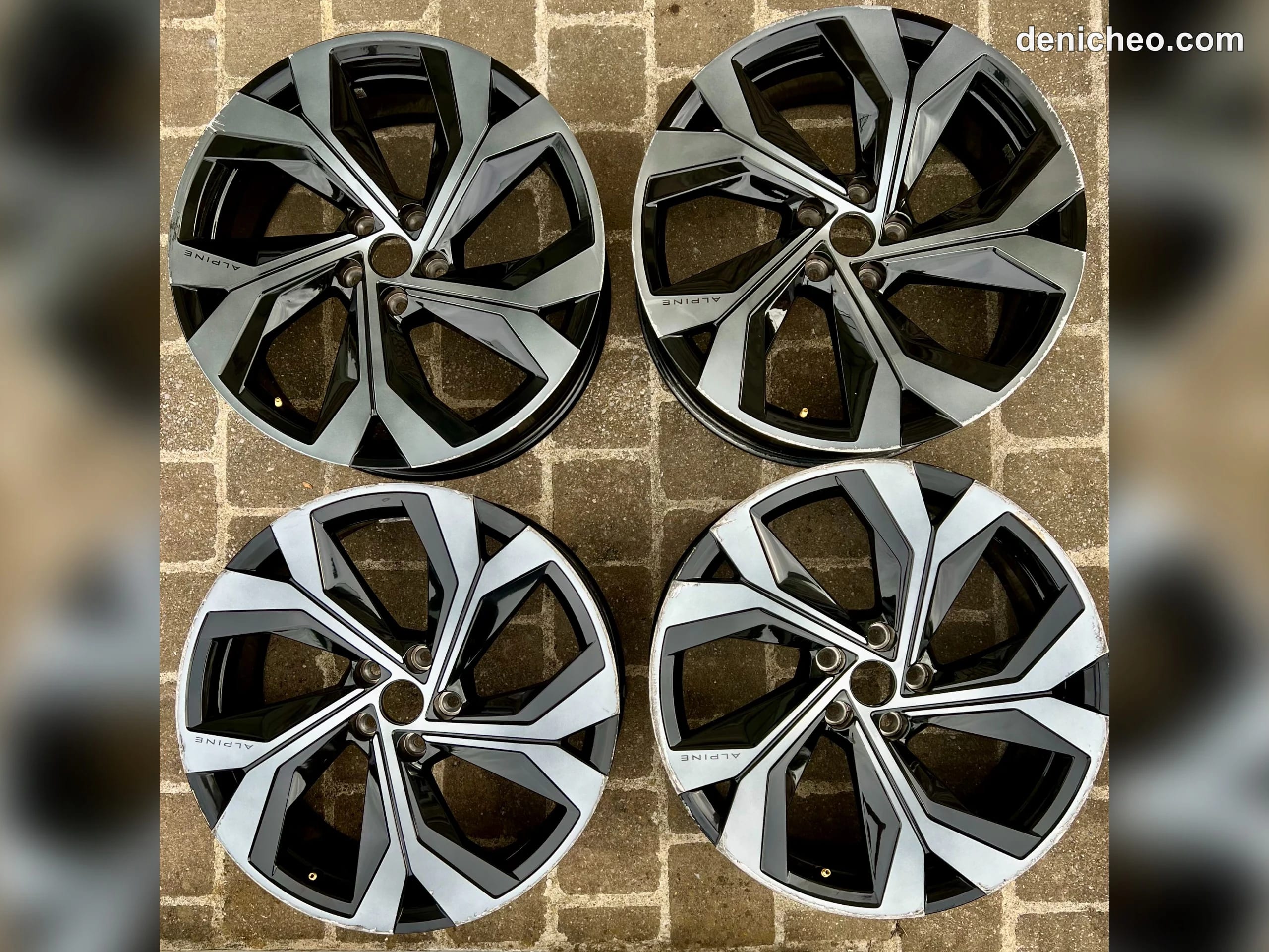 Jantes Renault Austral Alpine 20 pouces Daytona diamanté - 8J 20 5 40 - 235/45/R20 - Iconic Esprit Alpine E-Tech - TBEG · photo 1
