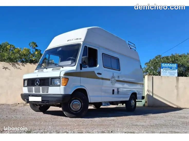 Camping car fourgon Mercedes 209d James cook westfalia van Life · photo 1