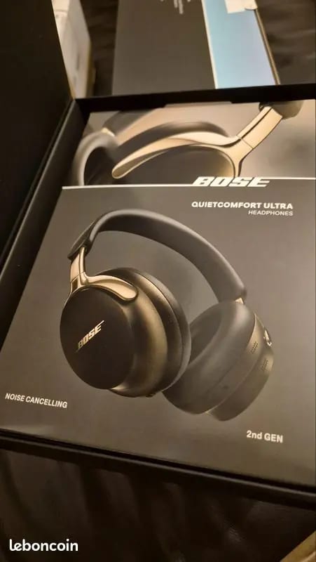 Bose casque or noir 2gen scellé neuf · photo 1