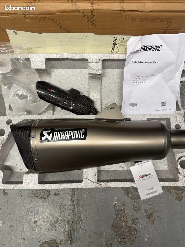 Silencieux akrapovic rt1250 · photo 1