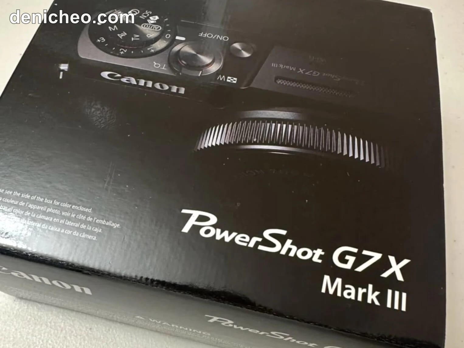 Boitier Canon PowerShot G7X Mark III Neuf · photo 1