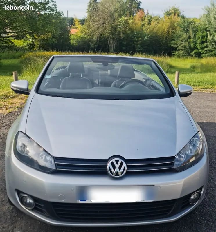 Golf 6 + cabriolet excellent état contrôle technique ok et rien à prév · photo 1