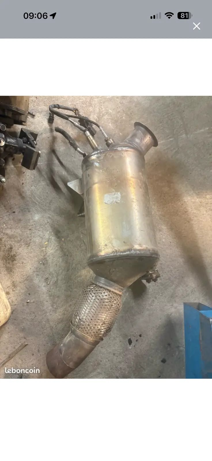 Catalyseur Fap bmw N47 · photo 1