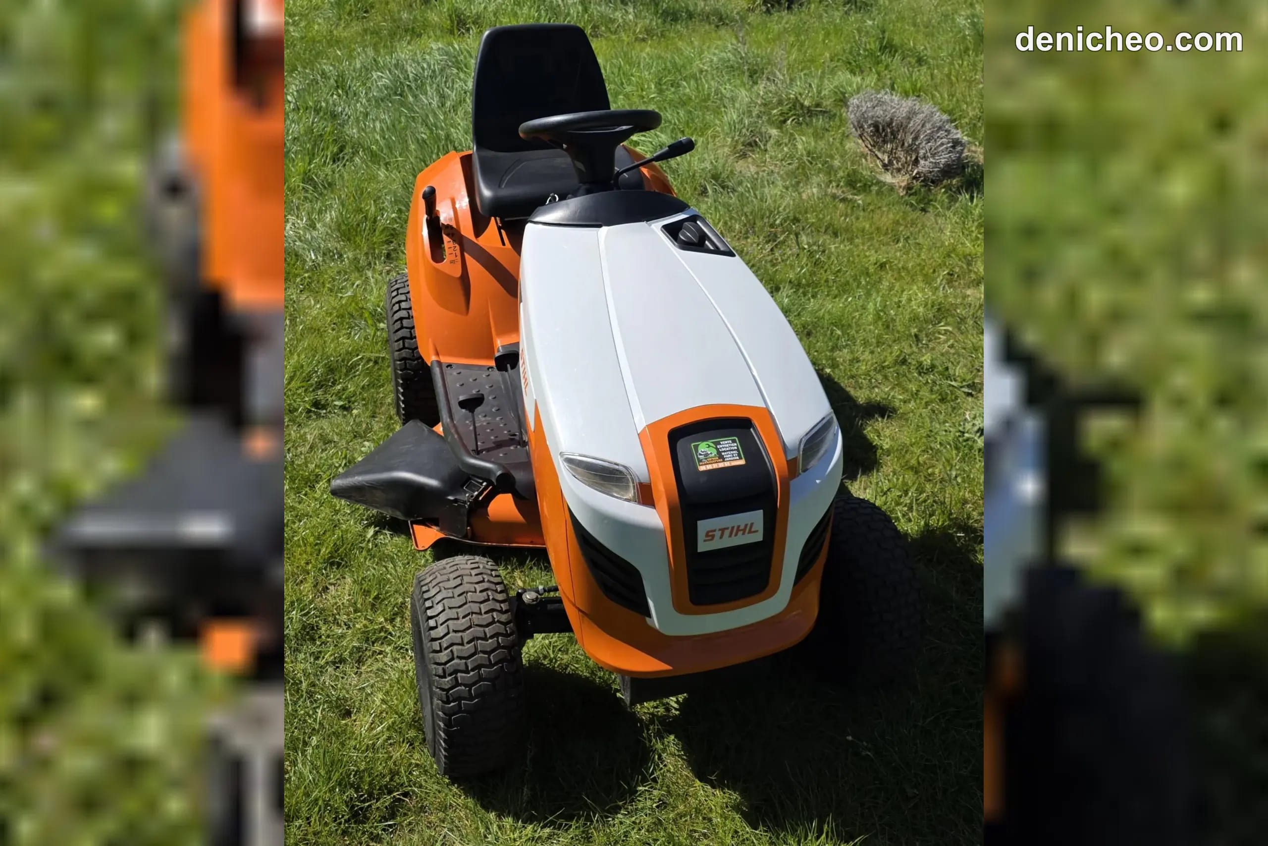Tondeuse auto porté Stihl · photo 1