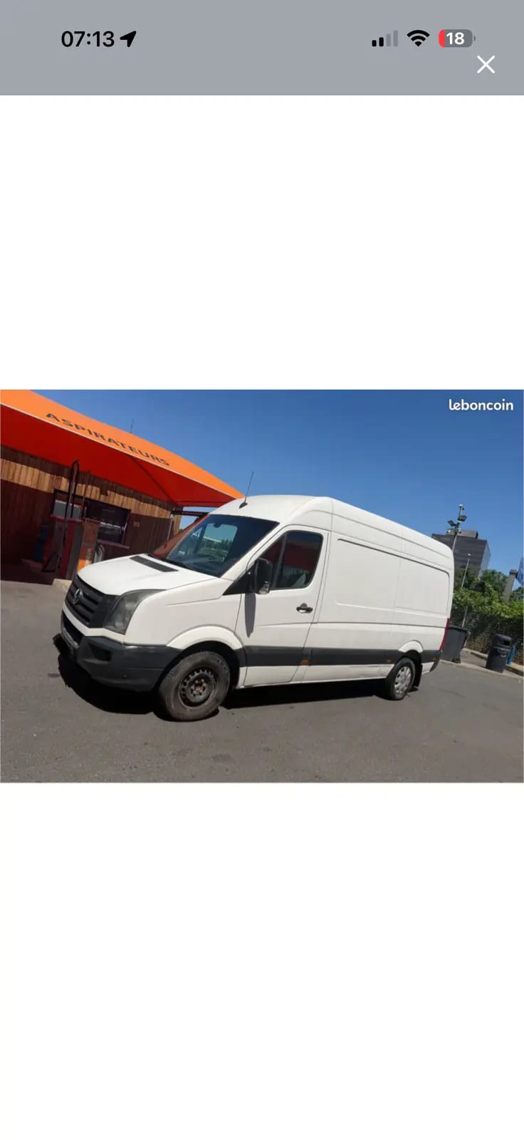 Volkswagen Crafter 2.5 tdi 163ch fourgon · photo 1