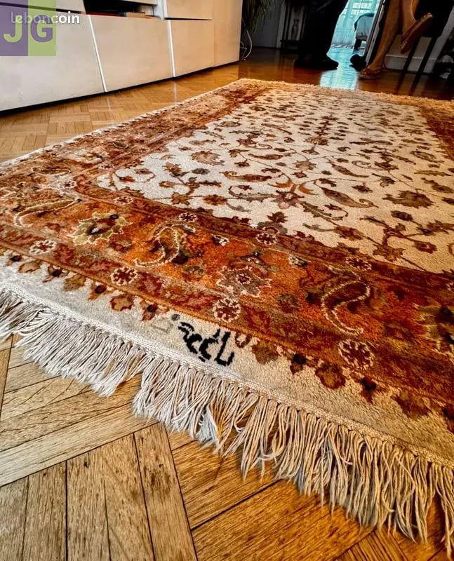 tapis d'iran d'origine pure laine · photo 1