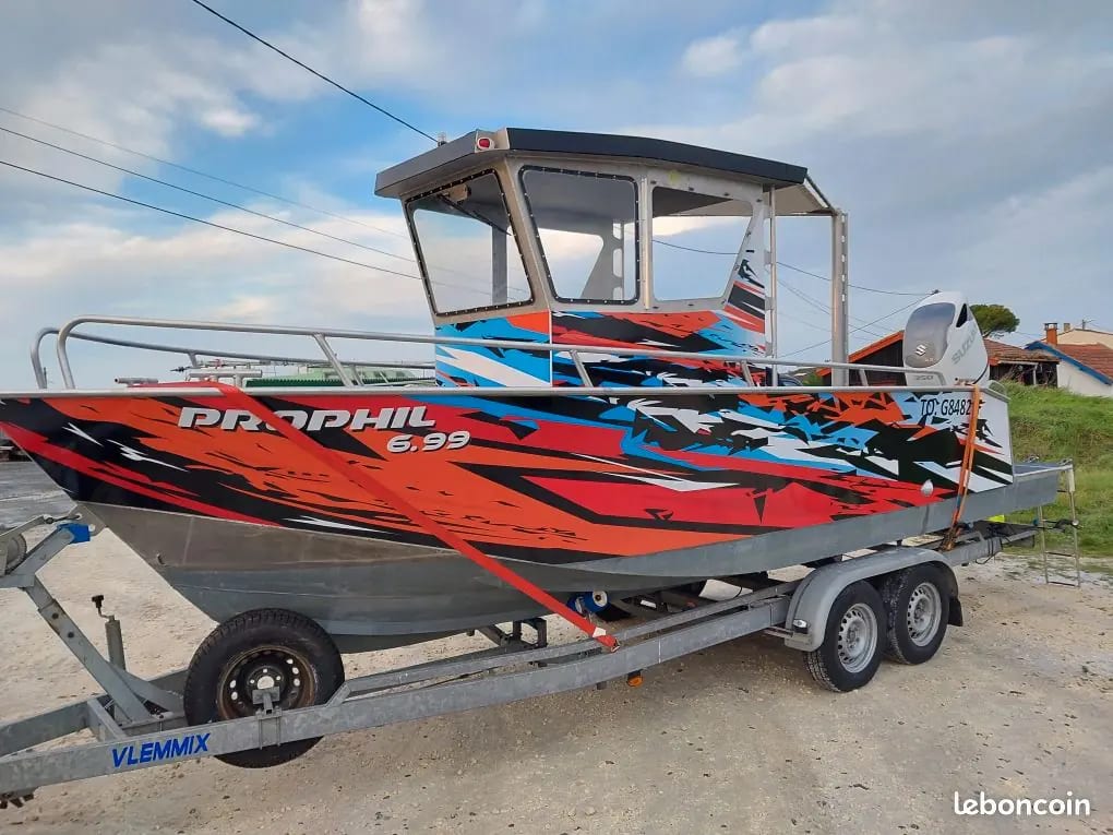URGENT Bateau aluminium prophil 699 2025 pêche sportive · photo 1