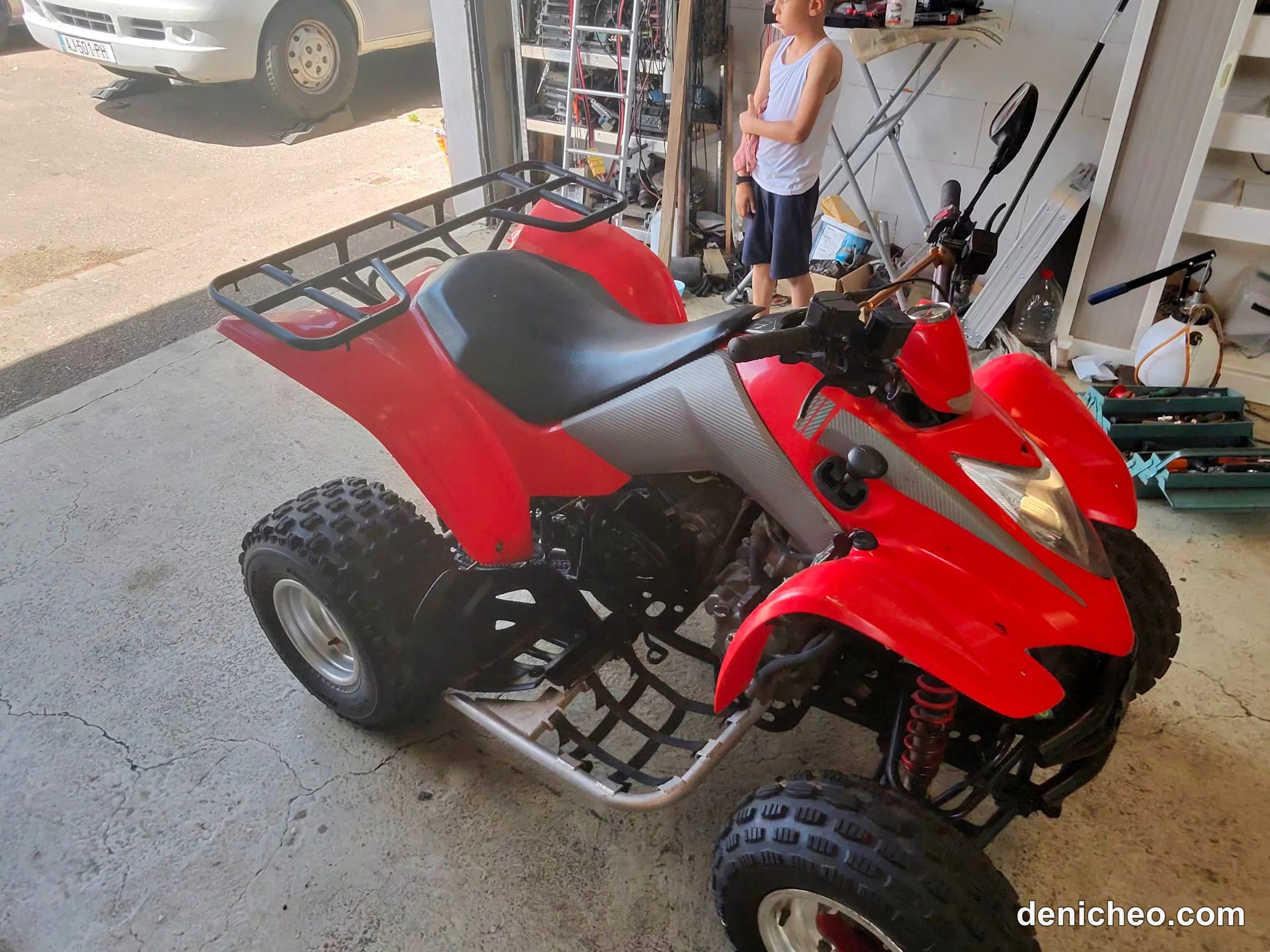 Kymco KXR 250 homologué – Quad auto – 5 800 km – Prépa Polini 350 · photo 1